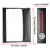 BFPQY1 2Pcs Car Seat Safety Belt Soft Covers Shoulder Pad Badge Interior Accessories For VW Golf Polo Passat Tiguan Beetle Jetta Touran