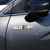 3D Metall RALLIART Frontgrill Emblem Auto Karosserie Kofferraum Dekoration Aufkleber für MITSUBISHI Lancer Competition Outlander ASX Xpander