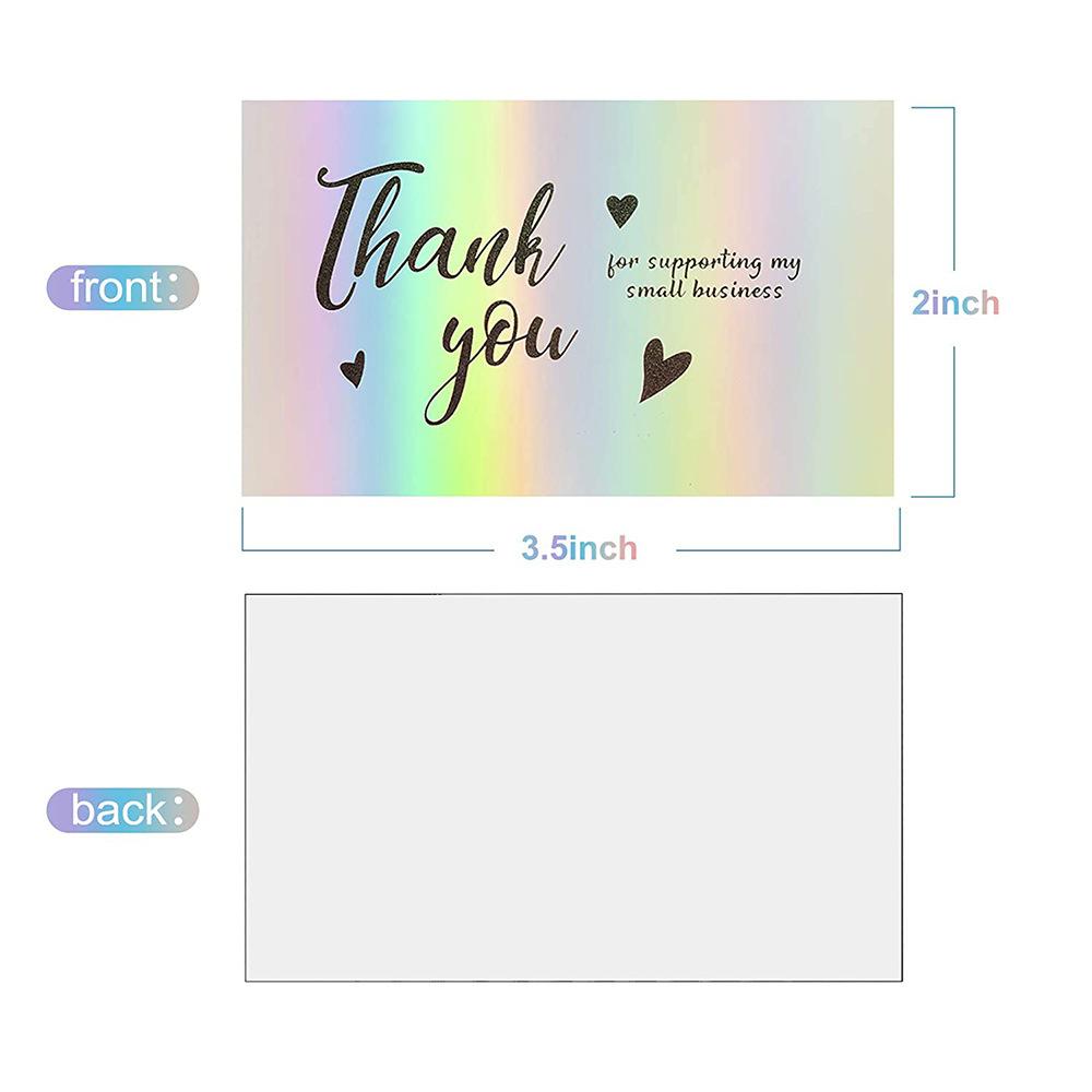 10-50Pcs High-Standard Thank First-Class You Top-Grade Cards Premium-Quality Small Top-Grade Business Top-Grade Thank High-Standard You