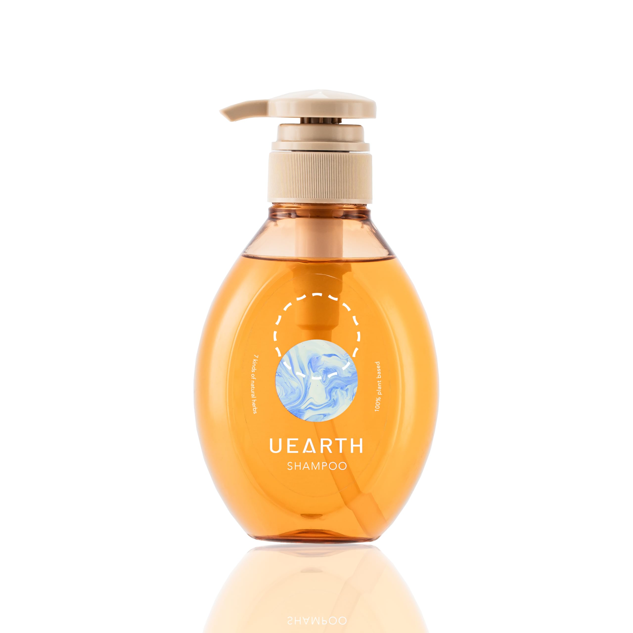 

UEARTH Shampoo 300ml (Moisturizing & Refreshing) [100% Natural Ingredients] [Sensitive Skin] [Dry Scalp, Itchiness, Dandruff] [Scalp Odor] [[It foams