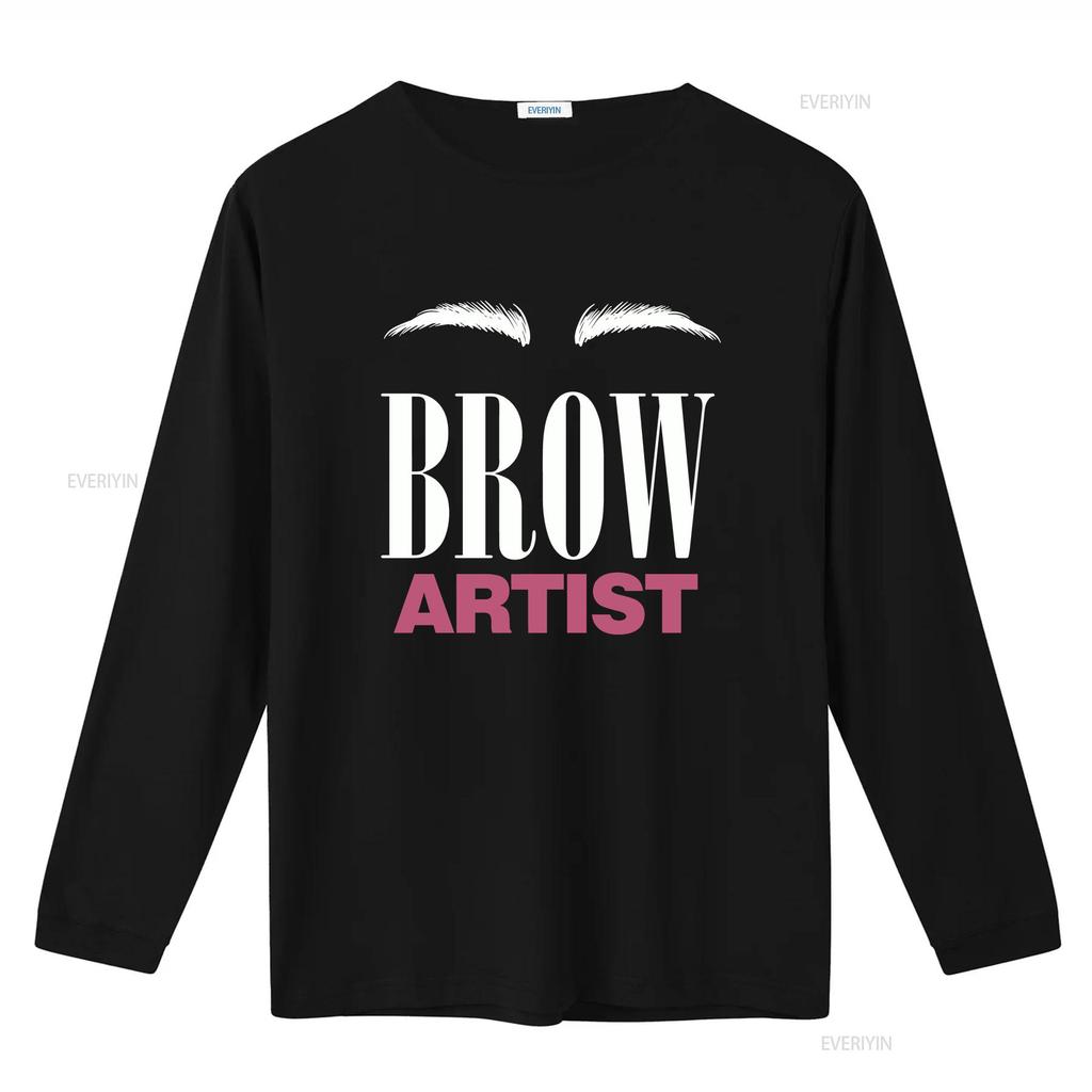 Brow Artist Eyebrow T Shirt Lovers Beauty Cosmetics Estheticians Micro Blading Vintage Washed Graphic Versatile Stretched