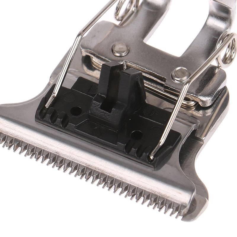 T Shaped Hair Clipper Blade With Stand T9 Blade Trimmer Replace The Cutter Head Of The Hair Clipper Replacement Clipper Head