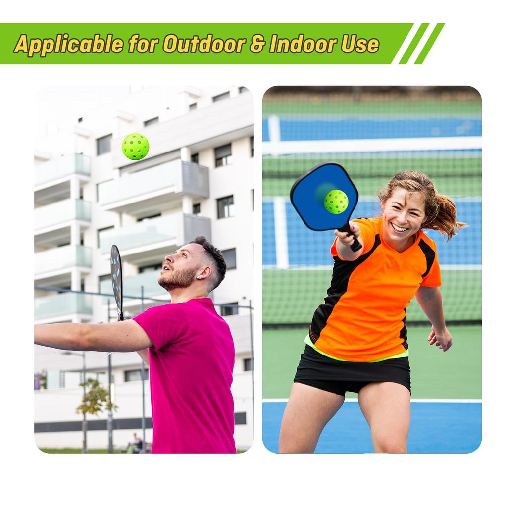 Franklin Sports Vonkajšie Picklebally - X-40 Pickleballové loptičky - USA Pickleball (USAPA) Schválená - Oficiálna loptička US Open