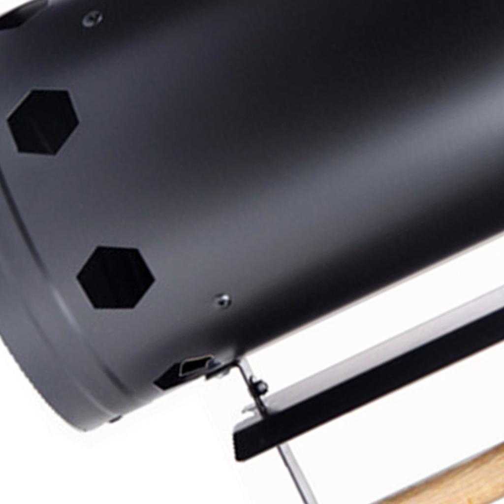Avviatore per Camino Acciaio Inossidabile Resistente al Calore Avviatore per Camino Barbecue per Cucina all'Aperto Nero