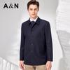 Antonio Men's Wool-Silk Blend Business Jacket