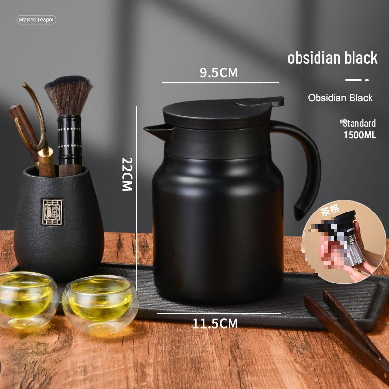 316 Stainless Steel Large Capacity Tea Thermos – Food Grade Kettle for Home & Office (2025 Model)