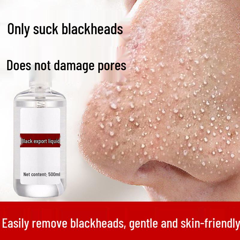 Blackhead Removal Gentle Cleansing Liquid for Pore Minimizing and Strawberry Nose Care Pore Minimizing Solution 250ml