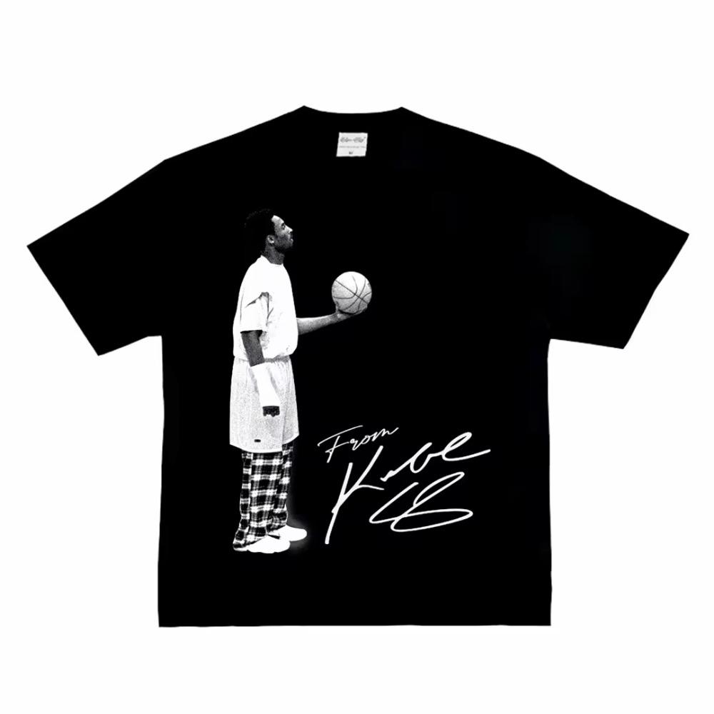 Kobe Bryant Basketball Player Black T-shirt S