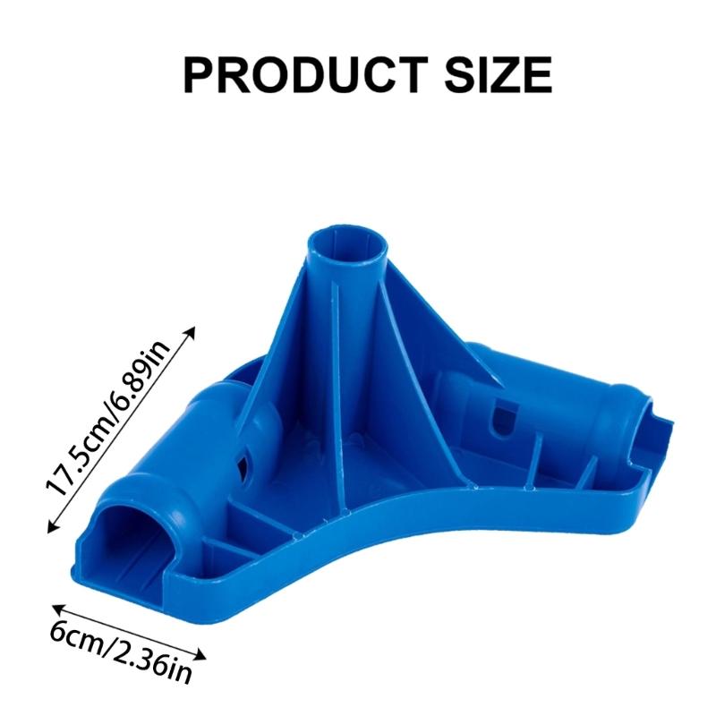 Multifuntional ABS Pool Corner Support Simple Installation Pool Frame Corner Connector ABS Texture for Home and Hotel