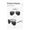 Color-changing sunglasses day and night sunglasses male pilot new polarized glasses