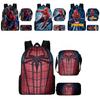Marvel Spiderman Avengers School Backpack Oxford Fabric Breathable Lightweight Design For Kids Educational Essentials