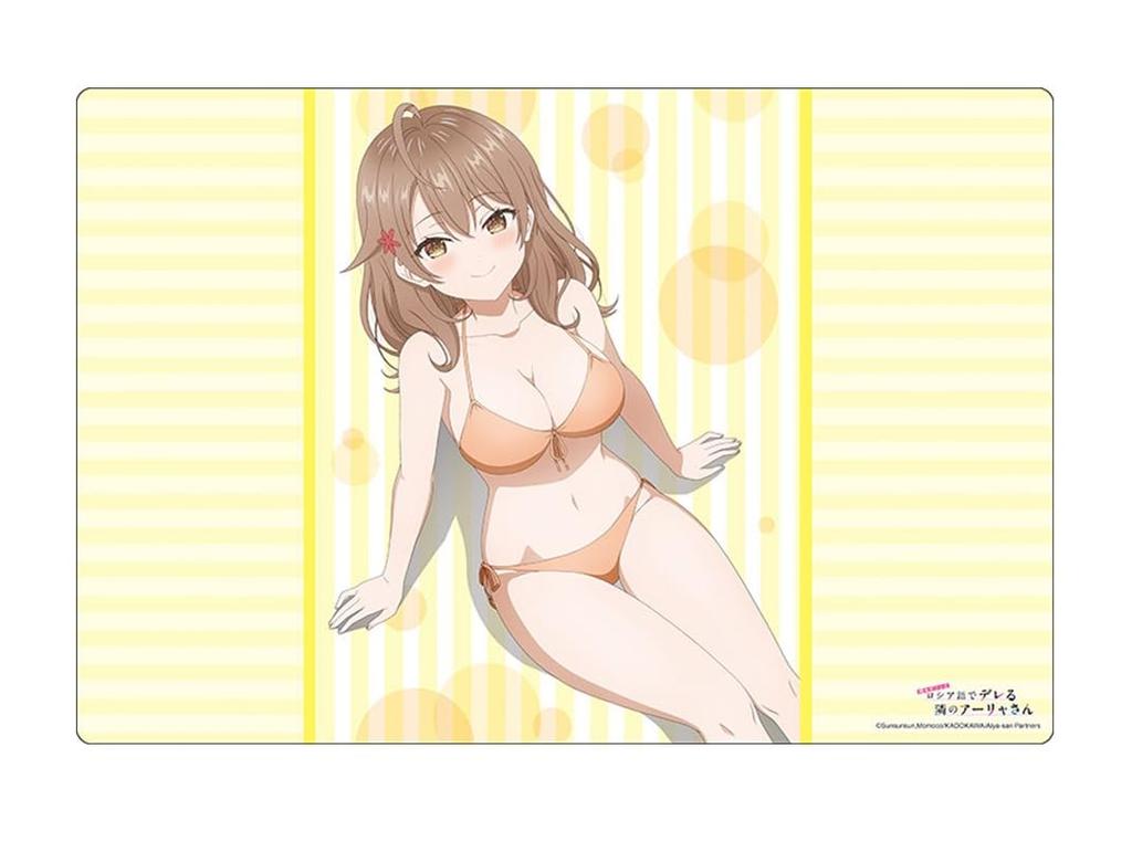Bushiroad Rubber Mat Collection V2 The Girl Next Door Who Sometimes Whispers In Swimsuit Vol.1644 - Russian, "Masha" Ver.