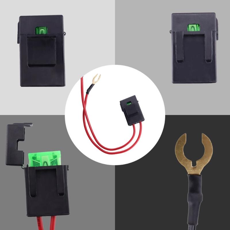 Vehicle Cable 12V Wire Bundle Waterproof Auto Light Wiring Set Clear Turn Signal Light Wiring Universal Horn Wiring