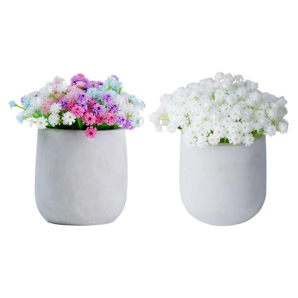 Gypsophila Artificial Flowers Desktop Ornament for Living Room Farmhouse