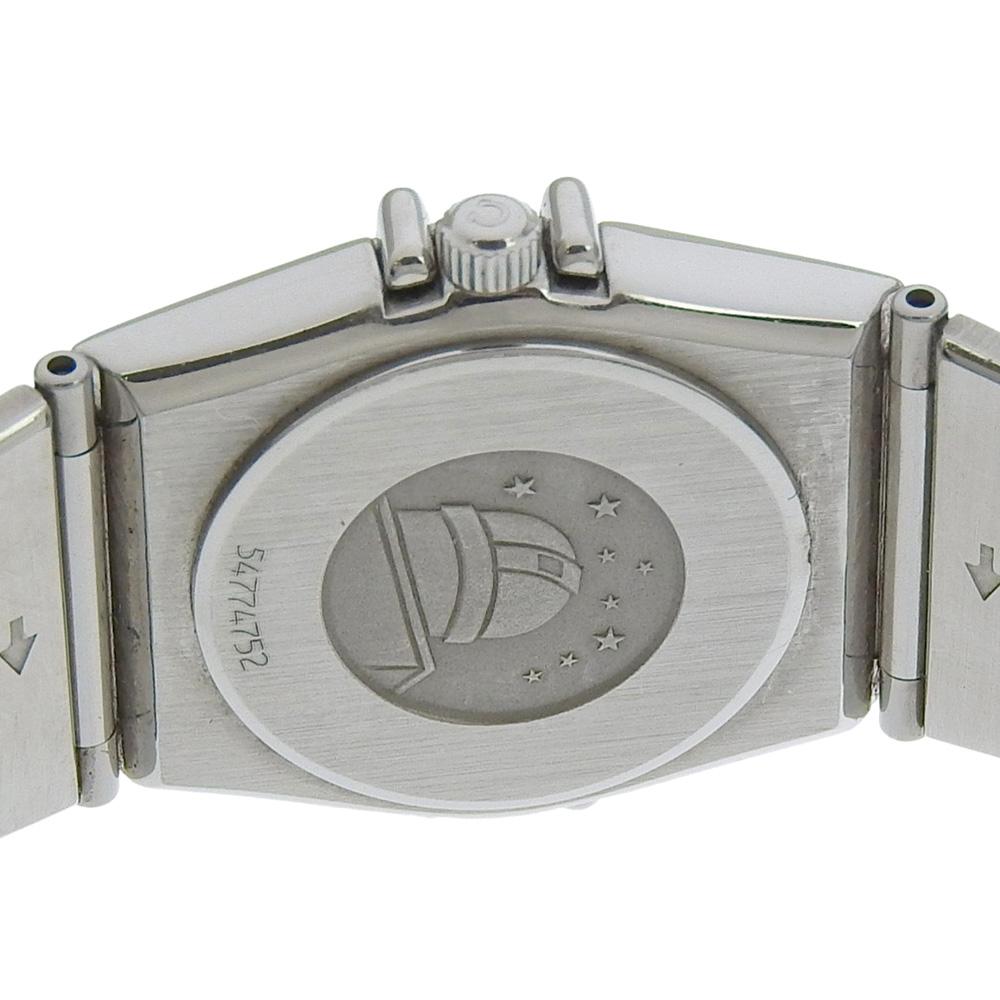 OMEGA Constellation Mini Watches SilverDial Stainless Steel Quartz Analog display Women Used