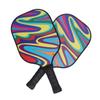 1 Pair Pickleball Paddle Fiberglass Enlarge Plate PVC Edging Beehive Pickleball Training Paddle for