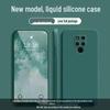 Huawei Mate20X Liquid Silicone Anti-Drop Full Coverage Case - Solid Color, Skin-Friendly, Protective