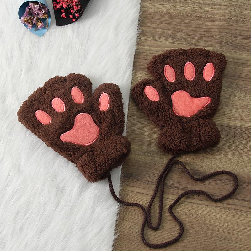 Cute Cat Paw Style Gloves | Cat Paw Fngerless Gloves |cat Paws Gloves