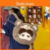 Same Style Star Cartoon Furry Bear Backpack Large Capacity Doll Bag Shoulder
