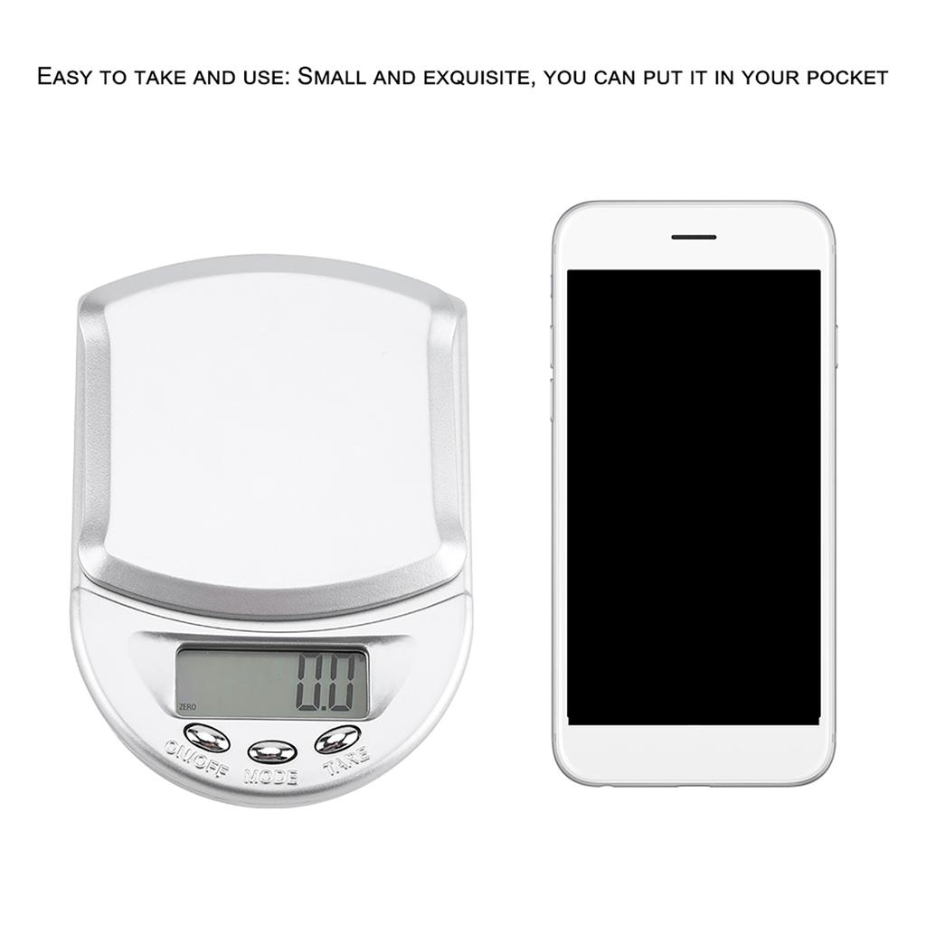 500/0.1g Portable High Precision Kitchen Scales Novel Mini Counting Electronic Measuring Tools