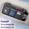 Sponka na sluneční clonu na brýle Úložný prostor pro VW Lavida Tiguan Passat Golf ID4 Magotan
