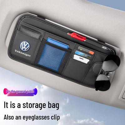 Sonnenblenden-Brillenclip-Aufbewahrung für VW Lavida Tiguan Passat Golf ID4 Magotan