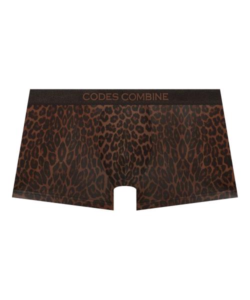 

[Codes Combine Нижнее белье] Коричневые леопардовые боксеры [Доставка из Кореи] 100% Оригинал 100