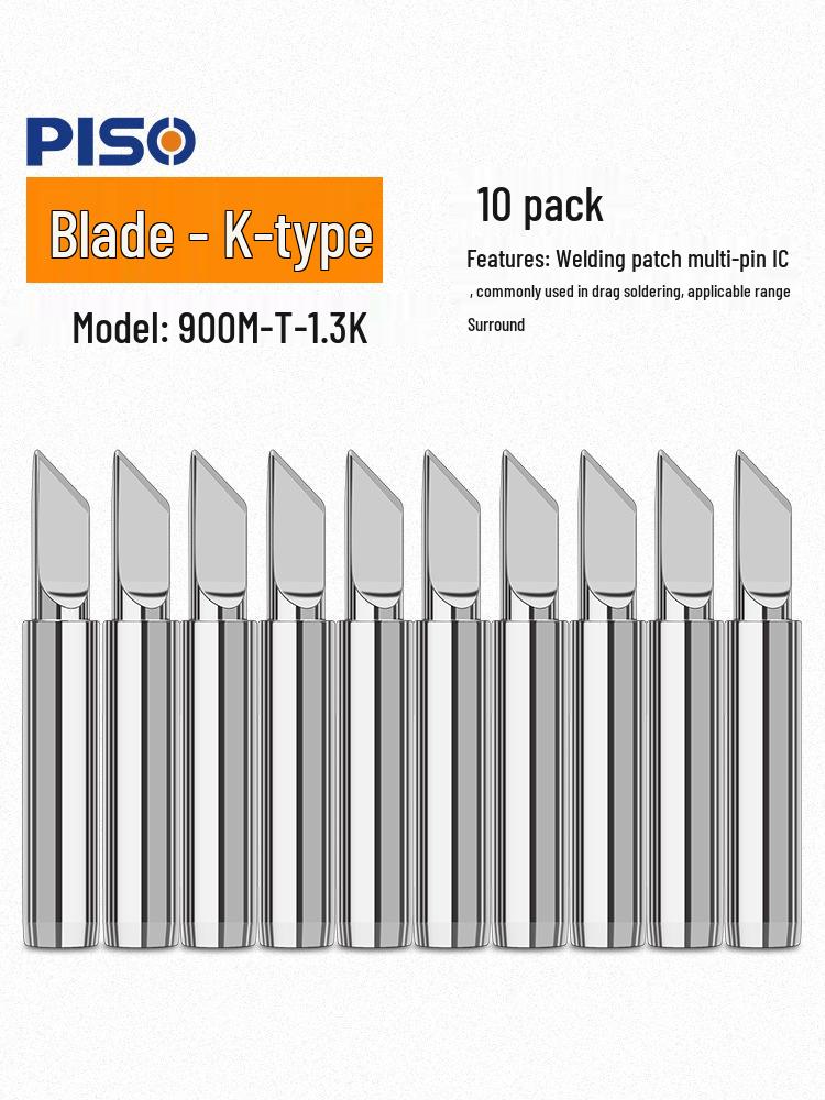 Lead-Free 936 Soldering Iron Tip, Constant Temperature, Internal Heating, 60W, Universal Needle Point, Horseshoe, Knife Shape.