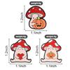 Fun Mushroom Elf Badge Pumpkin Jack‑o‑lantern Red Heart Enamel Pins Halloween Cute Brooch Punk Accessories Decor Gift