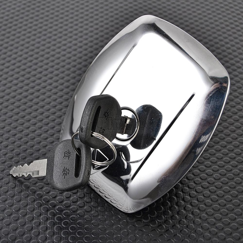 Motorrad Kraftstoff Gas Tankdeckel Abdeckung mit Schlüssel Für Suzuki GS300L GS450L GS550T GS650E GS750E GS850G GS1000 GS1100GL 44200-49810
