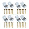 24TE Rustproof Bathroom Urinal Wall Bracket Replacement Hardware Bracket Base
