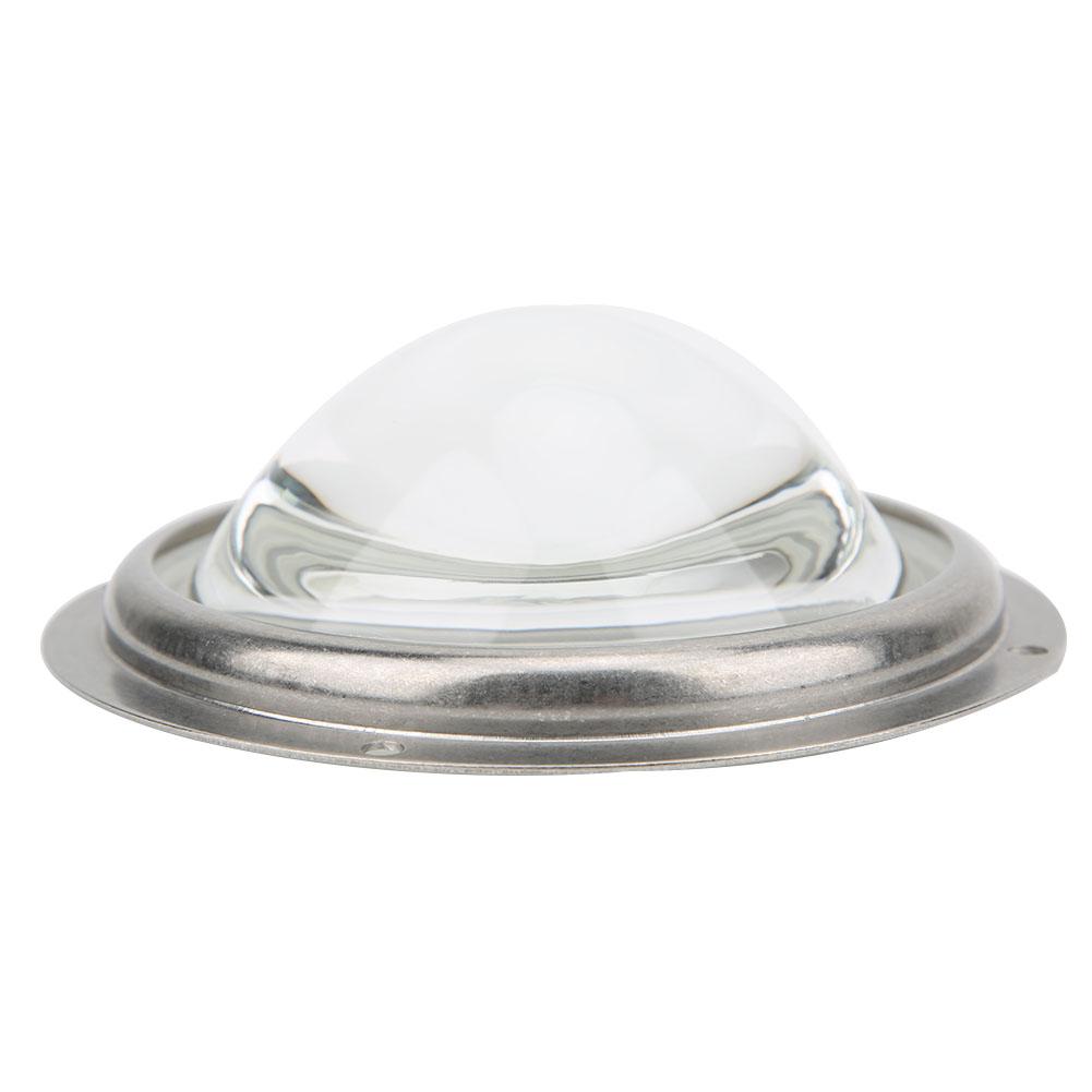 

100 мм 60 градусов Конденсорная линза Водонепроницаемое резиновое кольцо Фиксирующий кронштейн для 20 200 Вт светодиода