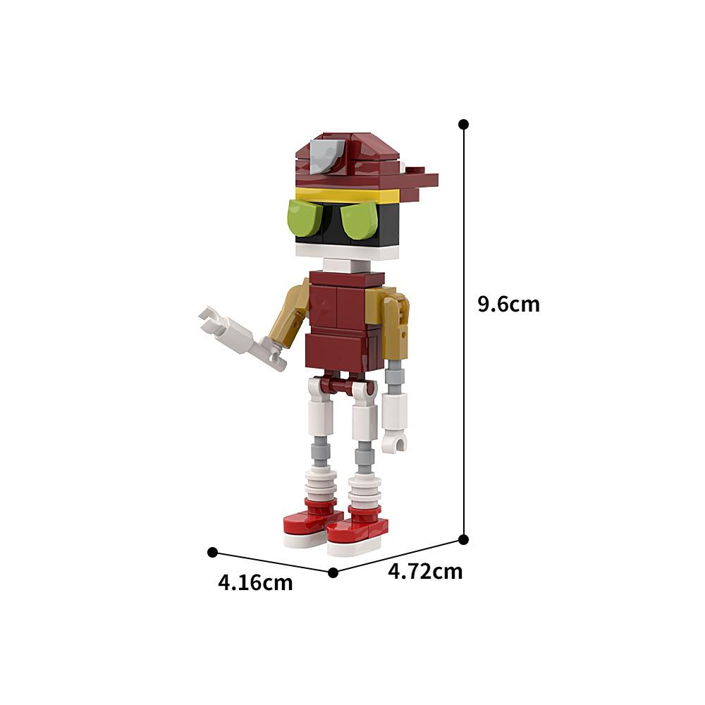 2025 Murder Drones 3D Children's Block Plastic Game Designer for