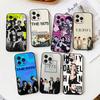 Rock Band The 1975 Phone Case For IPhone 17 16 15 14 13 12 11 X XR XS Plus Pro Max Mini Soft Black Cover