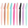 Eyebrow Trimmer Sharp Straight Handle Razor - Beauty Shaping Tool