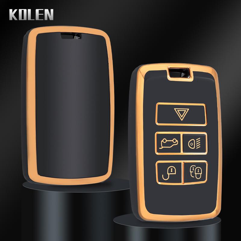 Tpu Car Remote Key Case Cover Shell For Land Rover Range Rover Evoque Discovery Sport Velar For Jaguar Xe E-Pace Xf Accessories