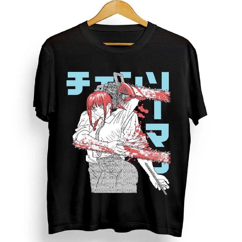 

Chainsaw Man New T-shirt,Graphic Design,denji,makima,pochita,top 2022,anime XXXXXL чорний