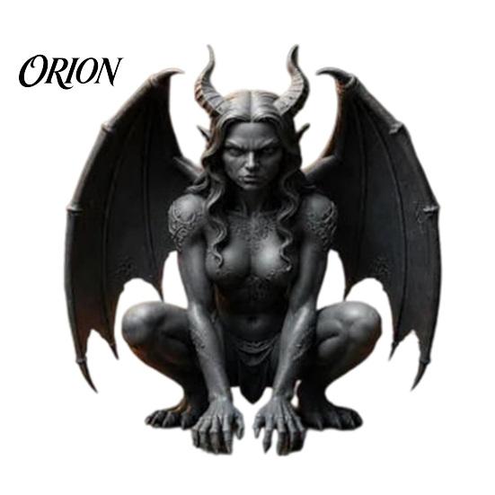 Resin Ornaments for Home Decor Gargoyle Statue, Medieval Gothic Sculpture, Artistic Horror Handcrafted Statues Garden Decorative Craft Office