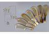 Natural Handmade Fine-Toothed Cow Horn Comb (16-21cm)