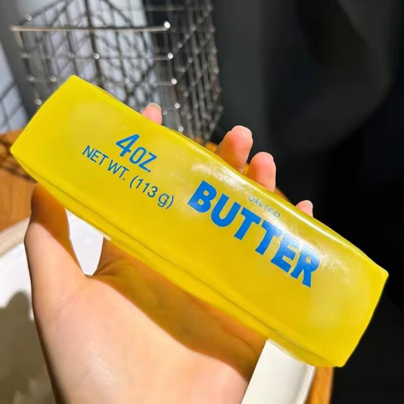 11/11CM Soft Squishy Butter Toy Stick Fidget Stress Relief Slow Rising Squeeze Anxiety Relief Toy Decompression Gifts for Adults