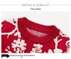 2026 Festive Red Family Matching Sweaters for Chinese New Year - Trendy Outfits for a Family of Three or Four