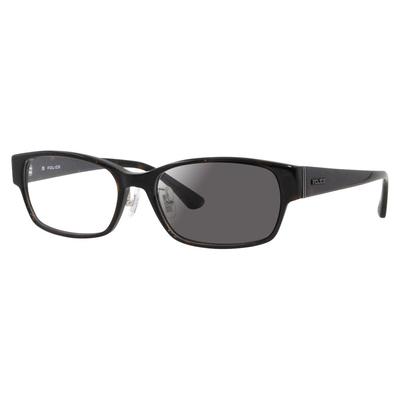 Glasses Frame Sunglasses Photochromic Lens Set VPLF54J 0710 55 Degree Gray Lens [Police] Non-Photochromic