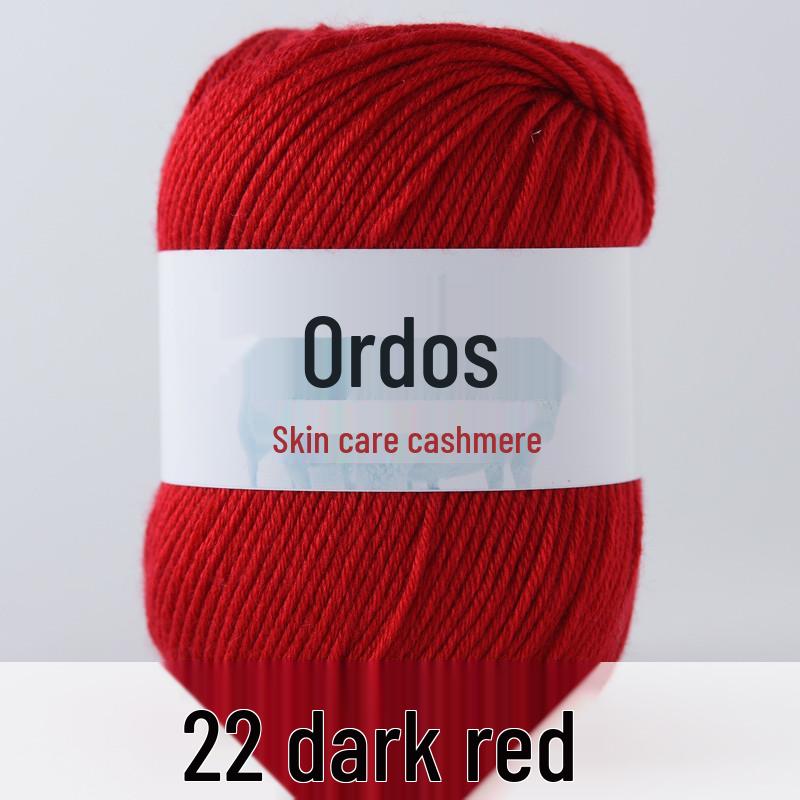 Genuine Baby Cashmere Yarn: Hand-Knitted Scarf for Infants & Toddlers, Medium Thick Milk Cotton for Crochet.