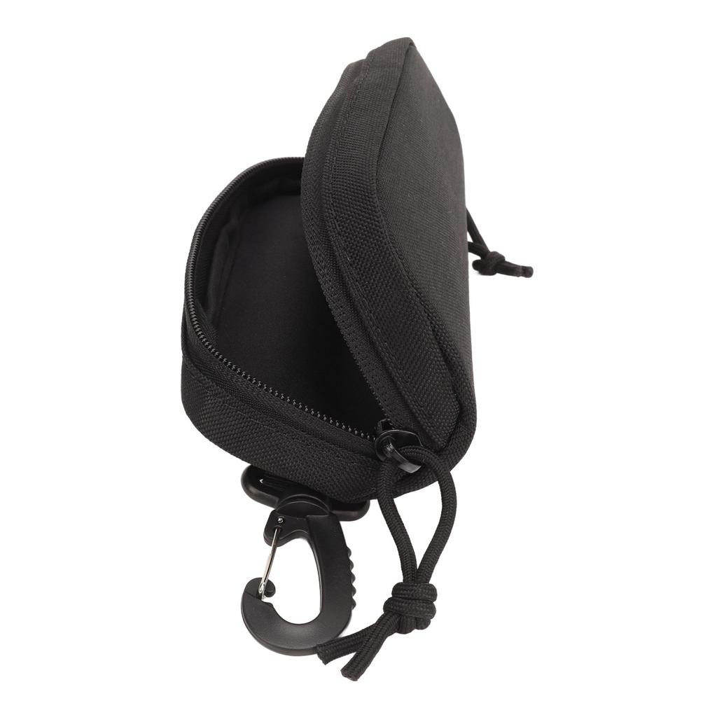 Sunglasses Carrying Case Shockproof Nylon Eyeglass Pouch Portable Multifunctional Glasses Bag for