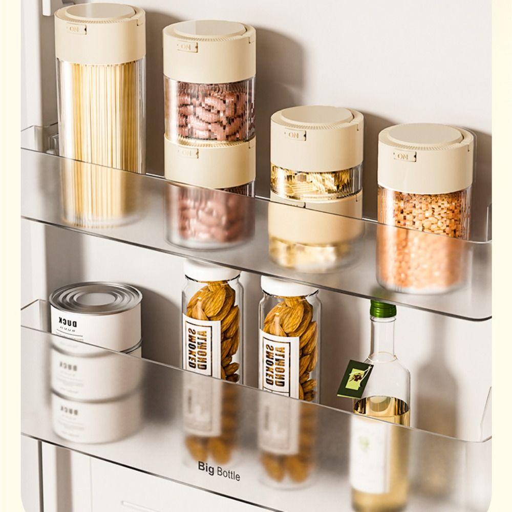 Eco-friendly Hermetic Containers Press Type Sealed Container Storage Containers  Cereal Storage