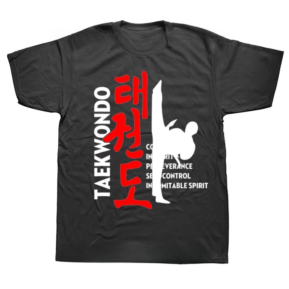 Funny INTERNATIONAL TAEKWONDO FEDERATION ITF KARATE T Shirts Graphic Cotton Streetwear Short Sleeve Birthday Gifts T-shirt