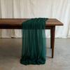 Chiffon Sheer Chiffon Table Runner Reusable Wedding Table Runner  Bridal Shower