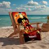 Ultra-Soft Beach Towel with The Incredibles Theme,Ideal for Pool - Camping, Diving - Perfect Travel Essential, Vibrant Beach Towel.