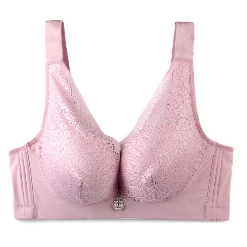 Übergrößen-BHs für Frauen Unterwäsche Push-up-BH Sexy Spitzen-Bralette Dessous Bügellos Femme 36-52 CDE Cup Büstenhalter