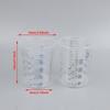 10/50Pcs 600ml Disposable Paint Mixing Calibrated Cup Transparent Graduated Plastic Liquids Measuring Cups